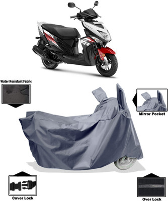 Amexride Two Wheeler Cover for Yamaha(Ray ZR, Grey)
