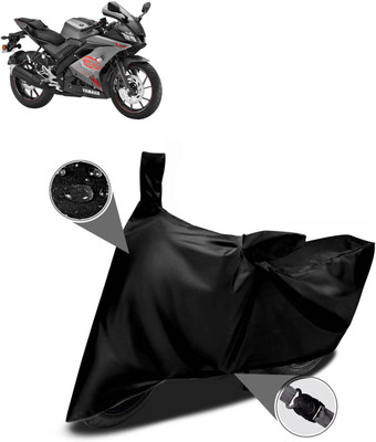 PAGORA Waterproof Two Wheeler Cover for Yamaha(YZF-R15 V3 BS6, Black)