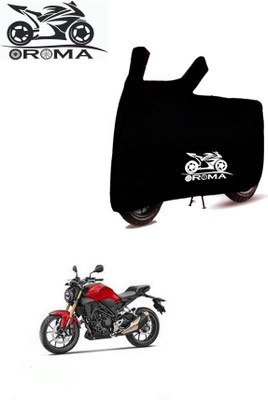 AutoRash Waterproof Two Wheeler Cover for Honda(CB300R, Black)