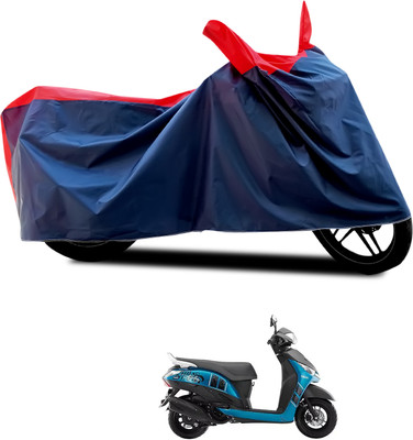 CODOKI Waterproof Two Wheeler Cover for Yamaha(Alpha, Black, Red)
