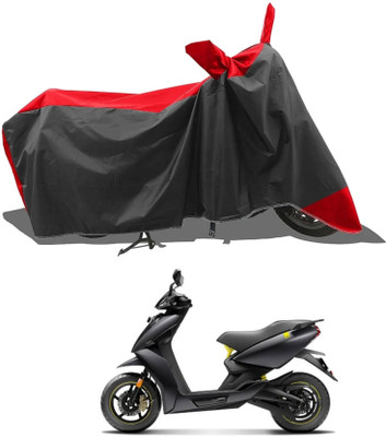 KEDIT Two Wheeler Cover for Ather(450 X, Red)