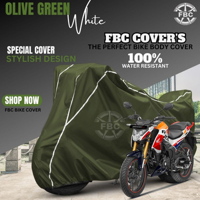 AutoGalaxy Waterproof Two Wheeler Cover for Honda(Hornet 2.0, Green)