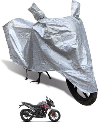 Euro Care Waterproof Two Wheeler Cover for Honda(X-Blade, Silver)