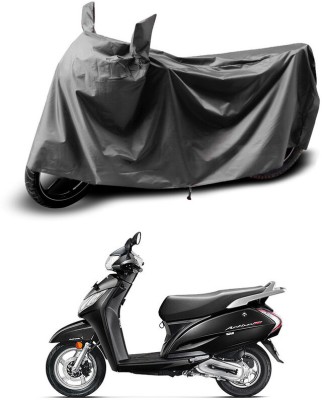 Gali Bazar Waterproof Two Wheeler Cover for Honda(Activa 125, Grey)