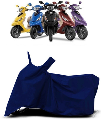 VESMEI Two Wheeler Cover for TVS(Scooty Zest BS6, Blue)