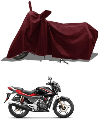 DeepShakshi AUTOMOTIVE Waterproof Two Wheeler Cover for Hero(CBZ Extreme, Maroon)