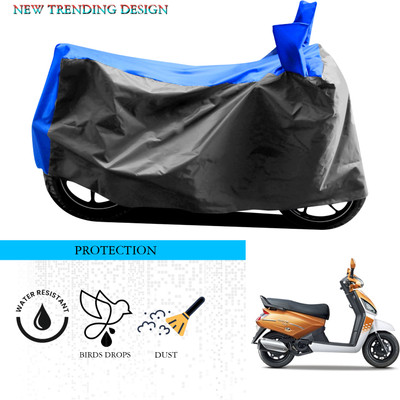ANTHUB Waterproof Two Wheeler Cover for Mahindra(Gusto, Grey, Blue)