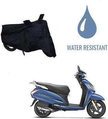 DeepShakshi AUTOMOTIVE Waterproof Two Wheeler Cover for Honda(Activa 125, Black)