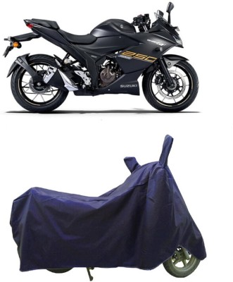 Coxtor Waterproof Two Wheeler Cover for Suzuki(Gixxer 250, Blue)