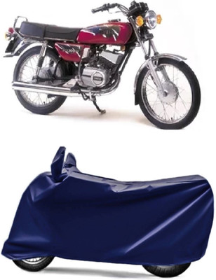 AUCTIMO Two Wheeler Cover for Yamaha(RX 100, Blue)