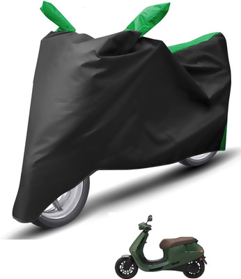 Caronix Waterproof Two Wheeler Cover for Ola(Green)