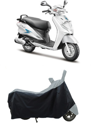 Coxtor Waterproof Two Wheeler Cover for Hero(Duet 125 CC BS6, Grey)