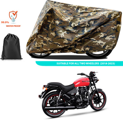 CODOKI Waterproof Two Wheeler Cover for Royal Enfield(Thunderbird 350, Yellow)