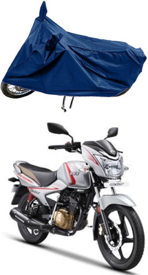 SPECTUS Two Wheeler Cover for TVS(Victor Premium BS6, Blue)