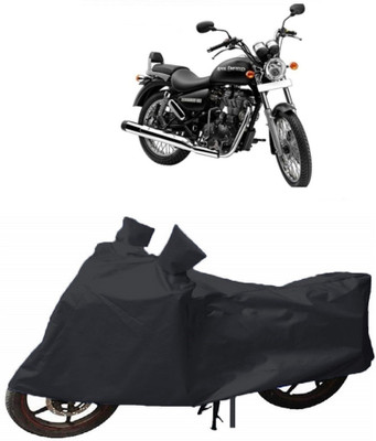 Matt Moon Two Wheeler Cover for Royal Enfield(Thunderbird 500, Blue)