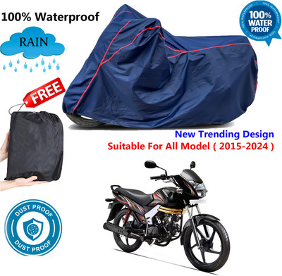AUTOCAD Waterproof Two Wheeler Cover for Mahindra(Centuro XT, Blue, Red)