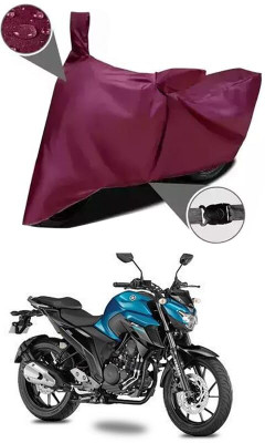 AASHTIK MART Two Wheeler Cover for Yamaha(FZS 25, Maroon)