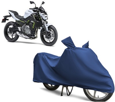 EGAL Waterproof Two Wheeler Cover for Kawasaki(Z650 BS6, Blue)