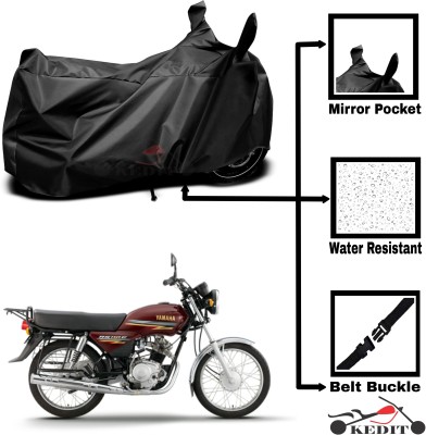 KEDIT Two Wheeler Cover for Universal For Bike(Crux, Black)