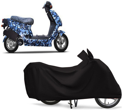 EGAL Two Wheeler Cover for Hero(Electric AXLHE-20, Black)