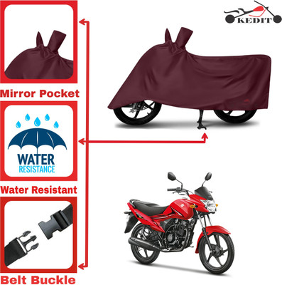 AASHTIK MART Two Wheeler Cover for Suzuki(Hayate, Maroon)