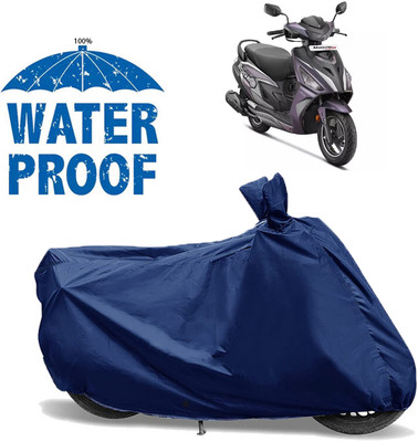 AUTOCAD Waterproof Two Wheeler Cover for Hero(Maestro Electric, Blue)