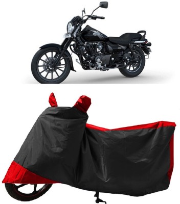 GROFATIK Two Wheeler Cover for Bajaj(Avenger 160 Street, Red)