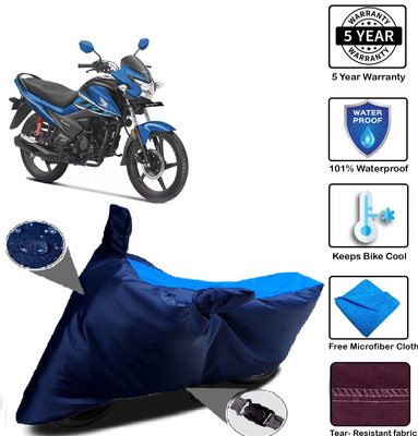 MISSION COLLECTION Waterproof Two Wheeler Cover for Honda(Livo, Blue)