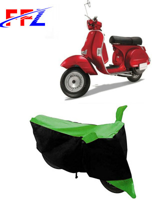 FFZ Two Wheeler Cover for LML(Star Euro 200, Black, Green)