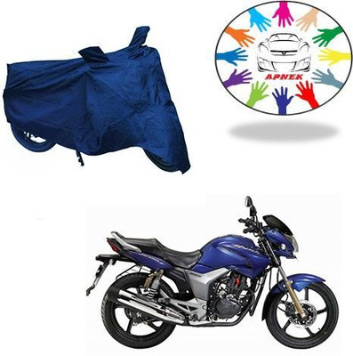 DeepShakshi AUTOMOTIVE Waterproof Two Wheeler Cover for Hero(CBZ TYPE 1, Blue)