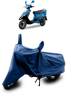 DeepShakshi AUTOMOTIVE Waterproof Two Wheeler Cover for TVS(Blue)