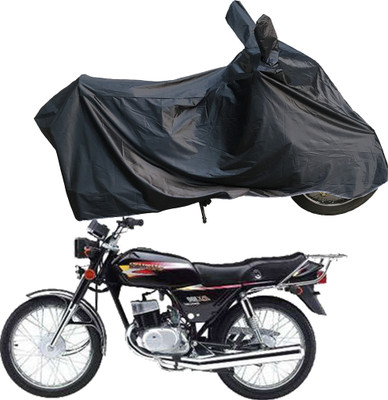 Motodreka Waterproof Two Wheeler Cover for Suzuki(Samurai, Black)