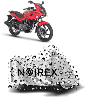 NOIREX Two Wheeler Cover for Bajaj(Pulsar 220F, Silver)