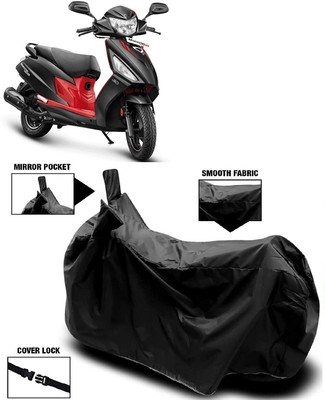 MMSSTAR Waterproof Two Wheeler Cover for Hero(Maestro Edge, Black)