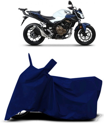 VESMEI Two Wheeler Cover for Honda(CB500F, Blue)