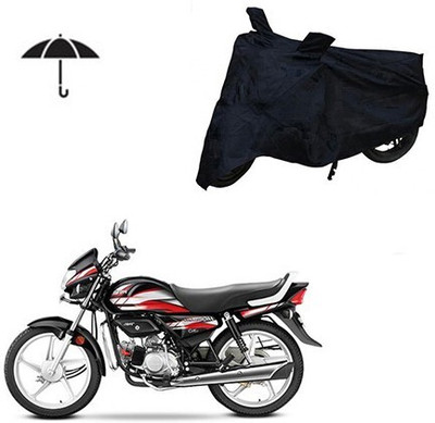 MMSSTAR Waterproof Two Wheeler Cover for Hero(CD deluxe, Black)