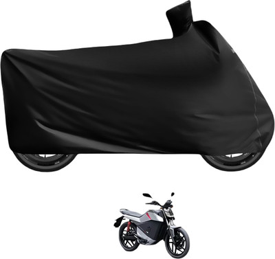 MOCKHE Waterproof Two Wheeler Cover for Ola(Black)