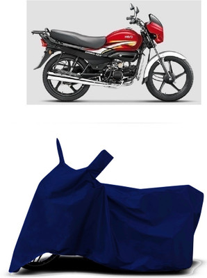 VESMEI Two Wheeler Cover for Hero(HF Dawn BS6, Blue)