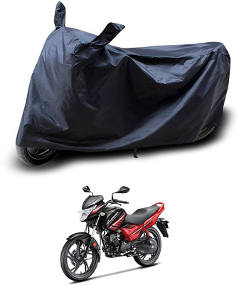 AASHTIK MART Two Wheeler Cover for Hero(Glamour i3s, Black)