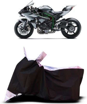 VESMEI Two Wheeler Cover for Kawasaki(Ninja H2R, White)