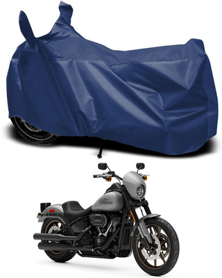 RABABLI Waterproof Two Wheeler Cover for Harley Davidson(Forty Eight, Blue)