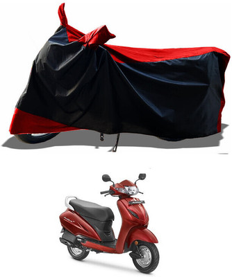 DeepShakshi AUTOMOTIVE Waterproof Two Wheeler Cover for Honda(Activa 4G, Red)