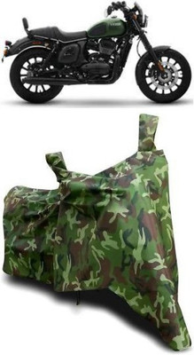 ATBROTHERS Waterproof Two Wheeler Cover for Yezdi(Roadster, Multicolor, Green)