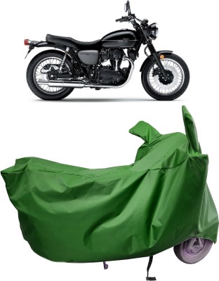 Amexride Two Wheeler Cover for Kawasaki(W800 BS6, Maroon)