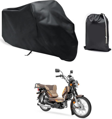 PAGORA Waterproof Two Wheeler Cover for TVS(XL 100 Heavy Duty, Black)