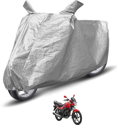 MOCKHE Waterproof Two Wheeler Cover for Hero(Passion Xpro, Silver)