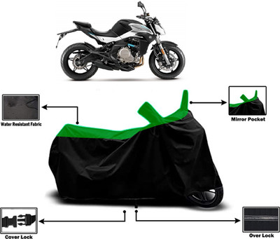Amexride Two Wheeler Cover for CFMoto(650 NK BS6, Green)