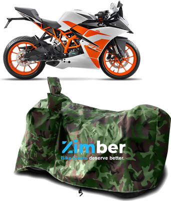APNEK Two Wheeler Cover for KTM(RC 200, Green)