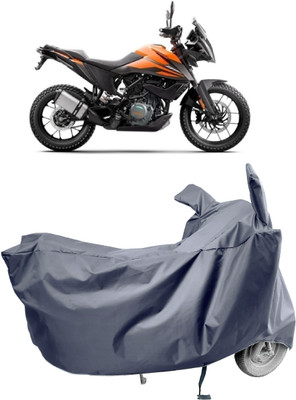 Amexride Two Wheeler Cover for KTM(390 Adventure, Grey)