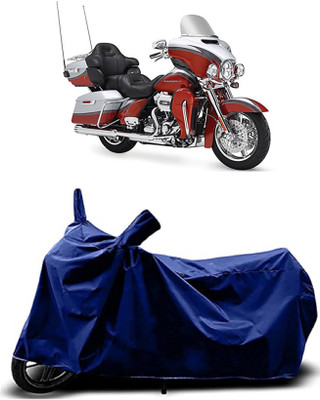 VESMEI Two Wheeler Cover for Harley Davidson(CVO Limited, Blue)